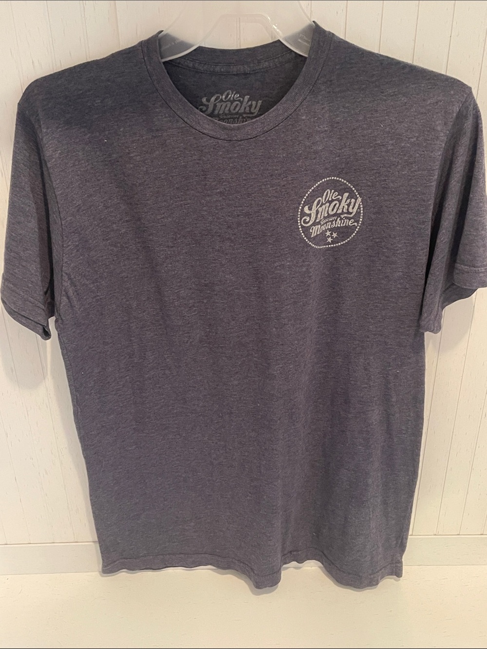 Short-Sleeve Crewneck T-Shirt — Charcoal